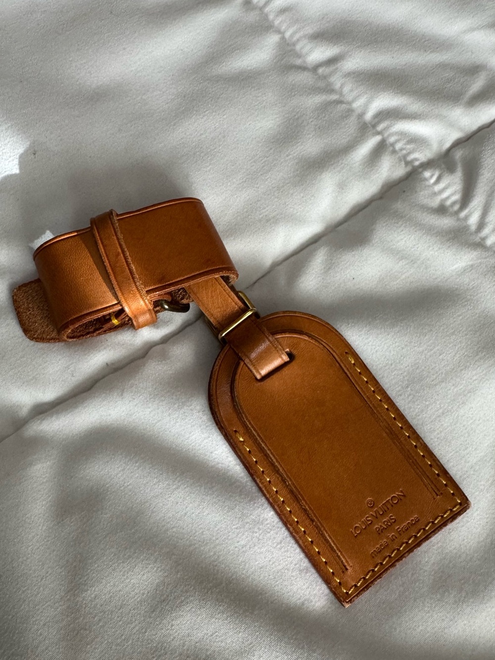 Louis Vuitton Genuine Leather Luggage Tag - Picture 9 of 9